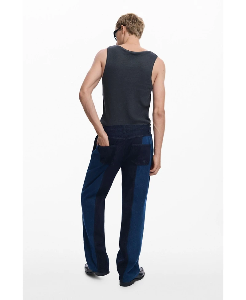 Desigual Men's Combined denim trousers