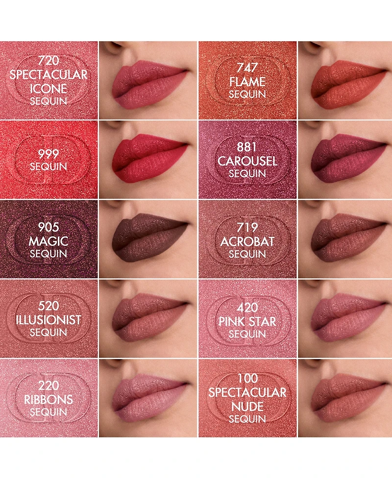Dior Rouge Forever Limited Edition Liquid Sequin Duo Lipstick