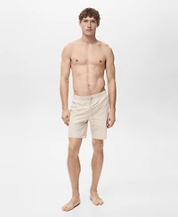 Mango Men's Basic Drawstring Swimsuit