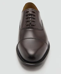 Mango Men's Oxford Style Leather Shoes
