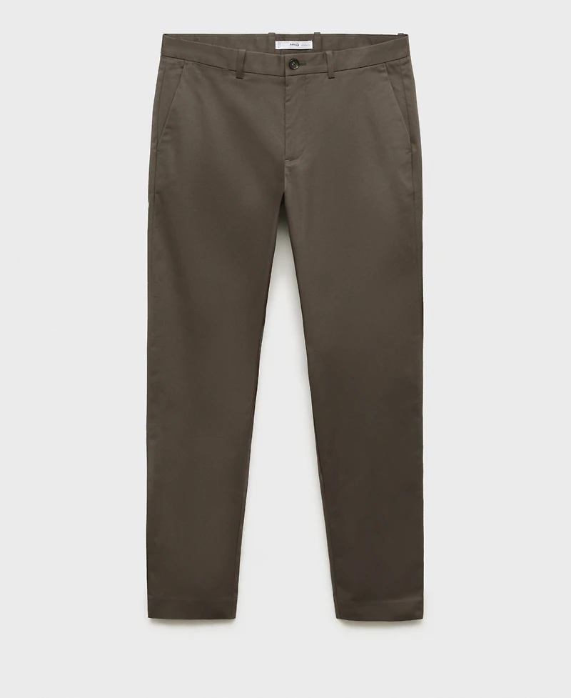 Mango Men's Dublino Slim-Fit Chino Pants