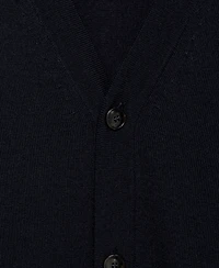 Mango Men's Merino Wool Cardigan