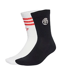Adidas Men's and Women's Black Bayern Munich Third Two-Pack Crew Socks Set