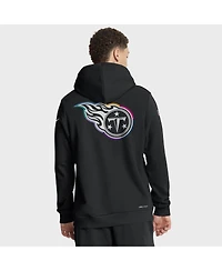 Nike Men's Black Tennessee Titans 2025 Nfl Crucial Catch Sideline Standard Issue Dri-fit Hoodie