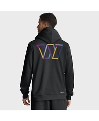 Nike Men's Black Washington Commanders 2025 Nfl Crucial Catch Sideline Standard Issue Dri-fit Hoodie