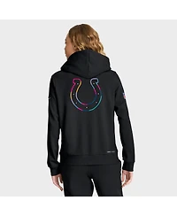 Nike Women's Black Indianapolis Colts 2025 Nfl Crucial Catch Sideline Standard Issue Dri-fit Hoodie