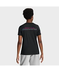 Nike Women's Black Seattle Seahawks 2025 Nfl Crucial Catch Tri-Blend Dri-fit T-Shirt