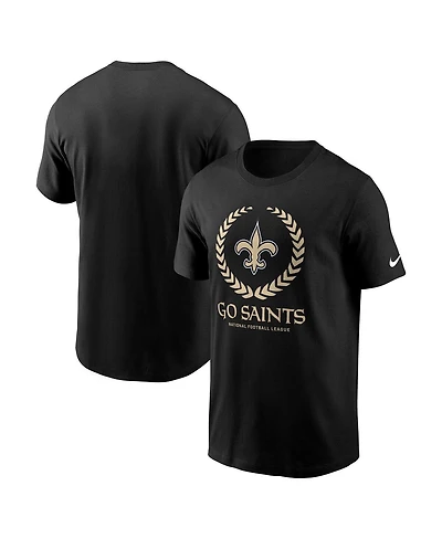 Nike Men's Black New Orleans Saints Primetime Local Essential T-Shirt