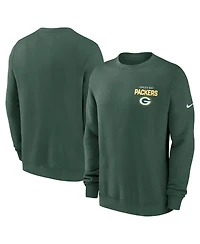 Nike Men's Green Bay Packers Primetime Club Fleece Pullover Sweatshirt