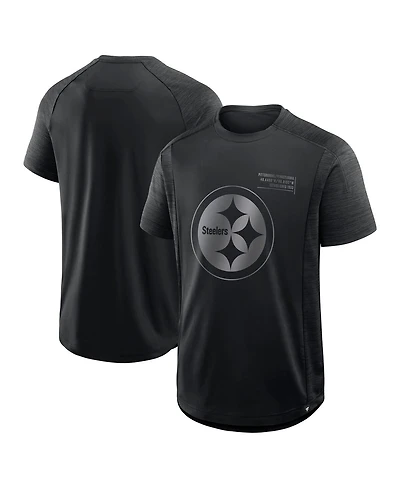 Fanatics Men's Black Pittsburgh Steelers Deceptive Juke T-Shirt