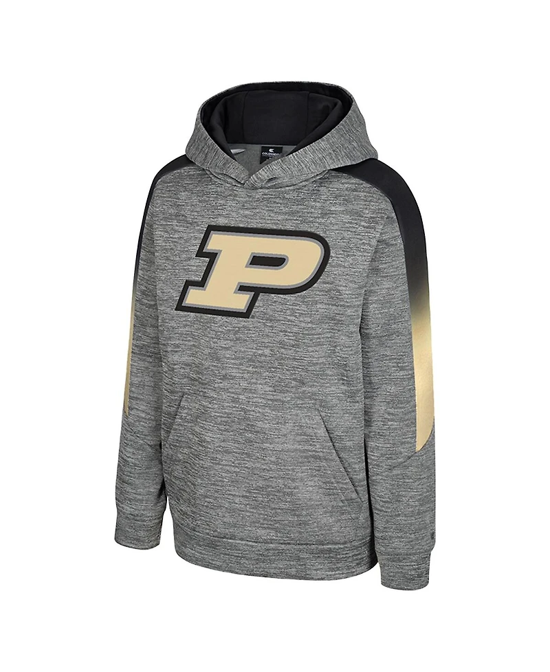 Colosseum Big Boys and Girls Gray Purdue Boilermakers The Gang Hoodie