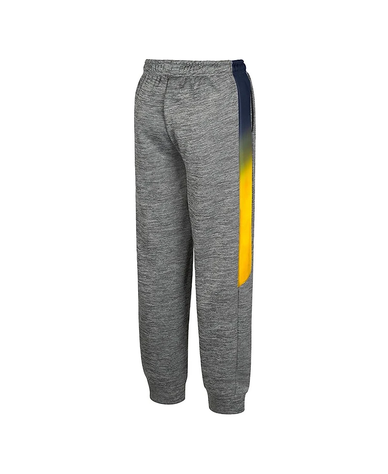 Colosseum Big Boys and Girls Gray Michigan Wolverines The Gang Pants