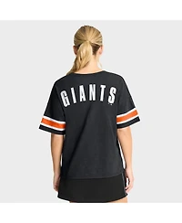 Fanatics Women's Black San Francisco Giants Curl Route T-Shirt