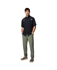 Columbia Men's Black Alabama Crimson Tide Tamiami Omni-Shade Button-Down Shirt