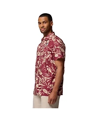 Columbia Men's Garnet Florida State Seminoles Super Slack Tide Omni-Wick Button-Up Shirt