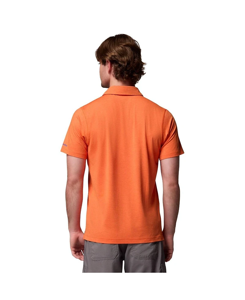 Columbia Men's Orange Florida Gators Tech Trail Polo Shirt