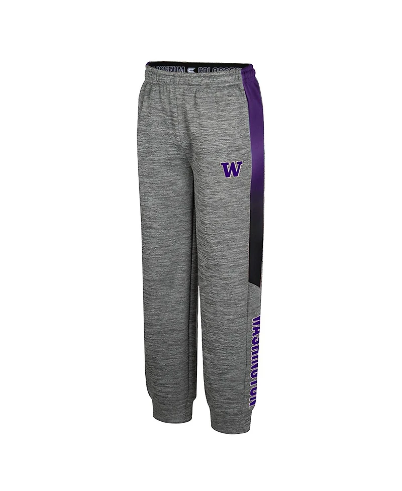 Colosseum Big Boys and Girls Gray Washington Huskies The Gang Pants