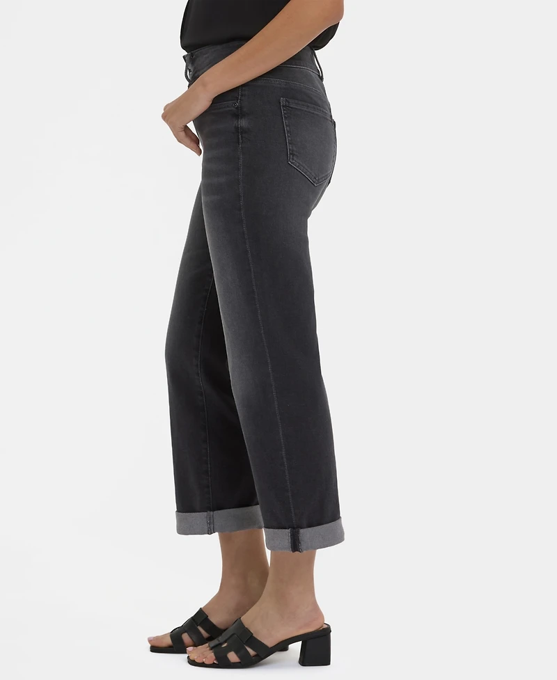 Nydj Women's Bailey Relaxed Straight Crop Jeans