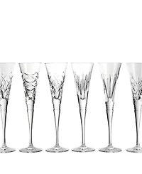Waterford Winter Wonders Clear Flutes, Set of 6