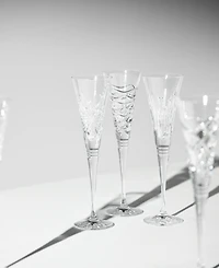 Waterford Winter Wonders Clear Flutes, Set of 6