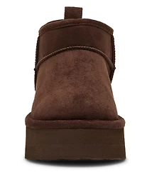 Madden Girl Women's Brave Cozy Mini Platform Booties
