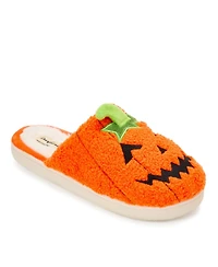 Dearfoams Unisex Adult Halloween Bat Scuff Slipper