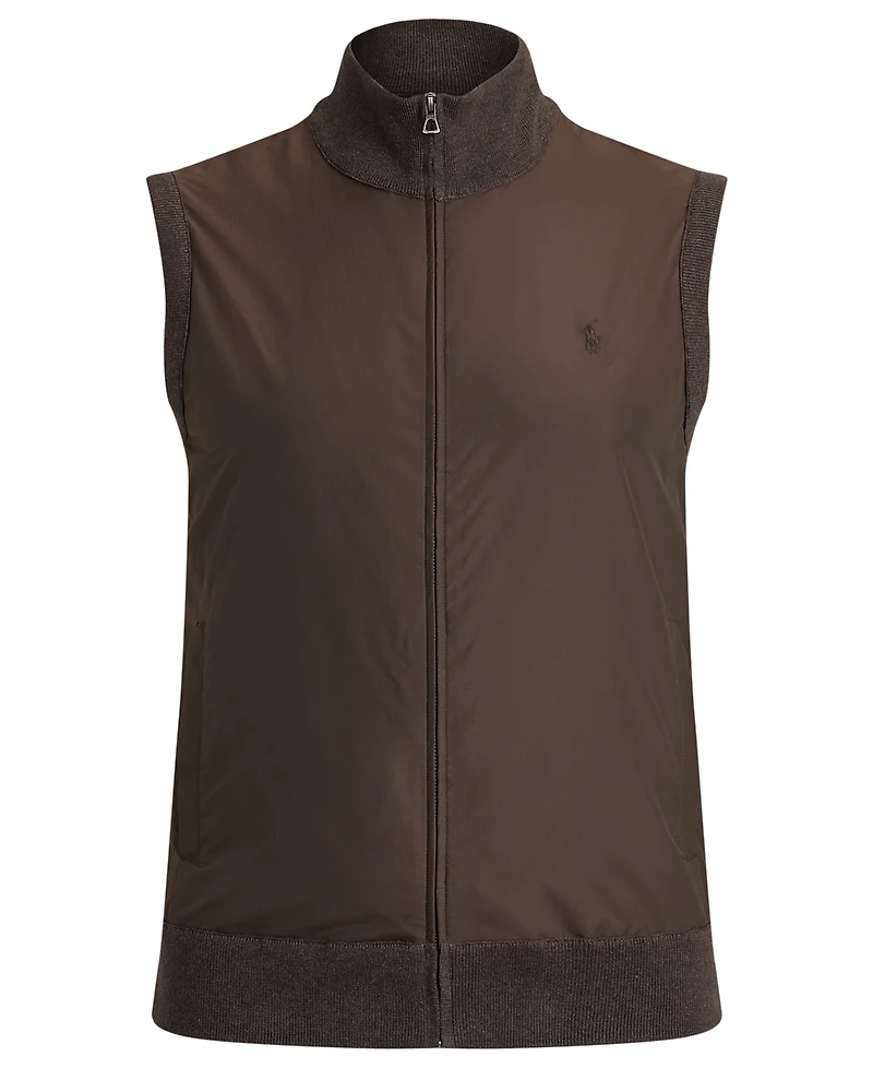 Polo Ralph Lauren Men's Hybrid Full-Zip Sweater