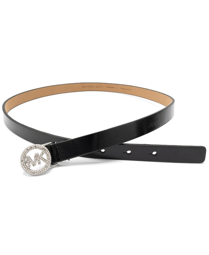 Michael Kors Women's Pave Logo Belt