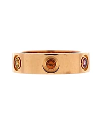 Pre-Owned Cartier Love 6 Stone Band Ring