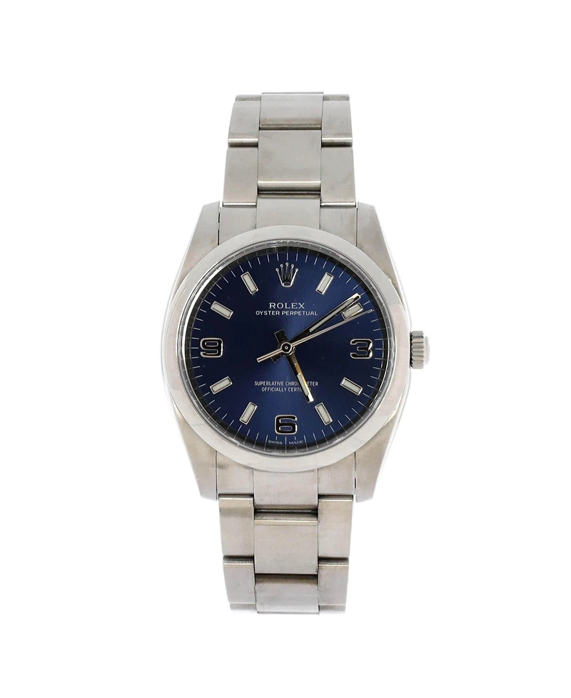 Pre-Owned Rolex Oyster Perpetual Automatic Watch in Stainless Steel 34mm