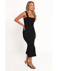 Petal and Pup Balla Rib Knit Midi Skirt