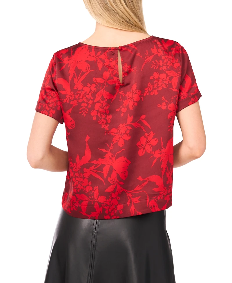 Vince Camuto Women's Short Sleeve Top