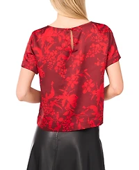 Vince Camuto Women's Short Sleeve Top