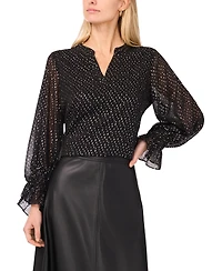 Vince Camuto Women's Balloon Sleeve Top
