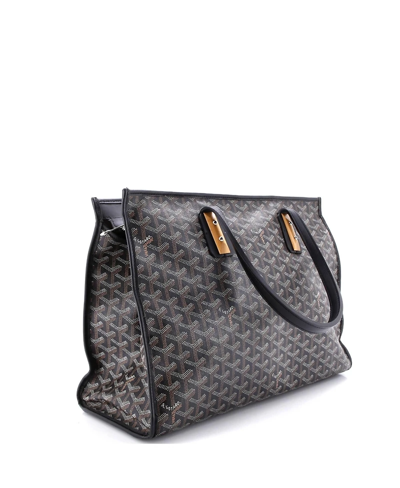 Pre-Owned Goyard Marquises Bag Coated Canvas