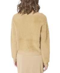 Central Park West Women's Roman Eyelash Cardi