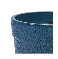 Chic Crate 3 Piece Ceramic Flowerpot Set with Drainage Modern Planters for Patio, Garden & Indoor Windowsills