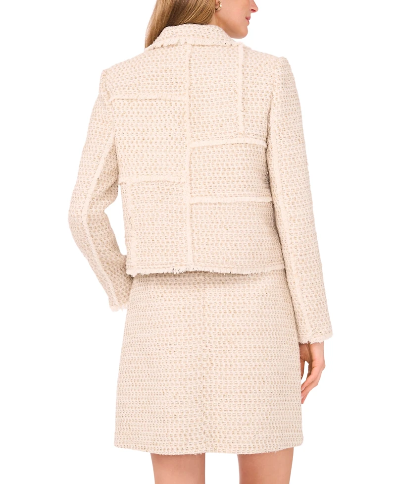 Vince Camuto Women's Notch Collar Long Sleeve Jacket