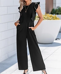 Cupshe Women's Sleek One-Piece Utility Jumpsuit
