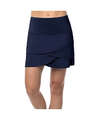 Lucky Love Women's Scallop 15.75in Golf Skort