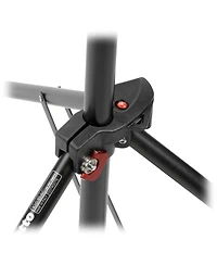 Manfrotto 1051BAC 83" Air Cushioned Aluminum Mini Compact Stand with 4-Sections & 3 Risers, Black