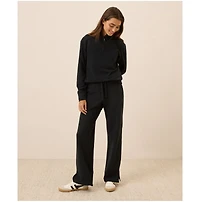 Pact Women's Organic Cotton Roam Travel Wide Leg Pant