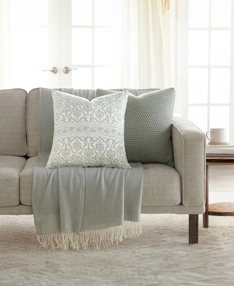 ienjoy Home Seed Stitch Knit 2-Pack Decor Pillows, 20" x