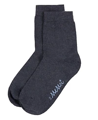 Memoi Kids' Basic Cotton Blend Crew Socks