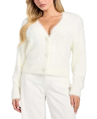 Guess Women's Long Sleeve Cardigan Sweater