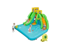 Kids Inflatable Water Park Bounce House with 480W Blower