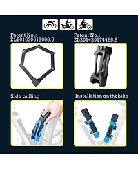 Foldable Lock for Nakto ebikes