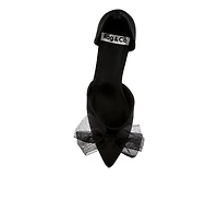 Cadell Bow Detail Satin Sandals Women