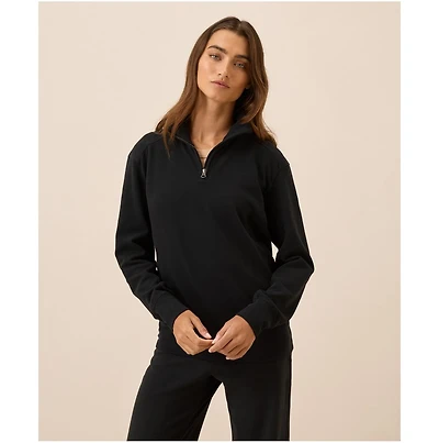 Pact Men's Organic Cotton Roam Travel Quarter Zip