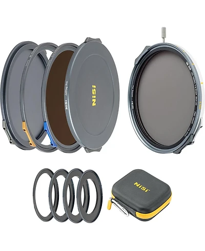 NiSi JetMag Pro 82MAG Variable Nd Mist Magnetic Creative Filter Kit with 4x Adapter Rings